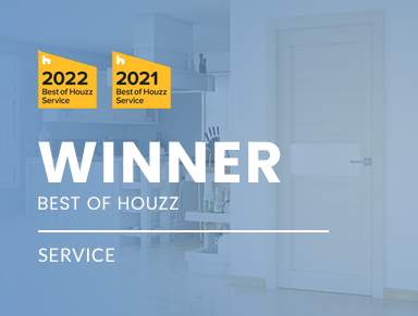 Door Design Lab has received the Best of Houzz service 2022 award