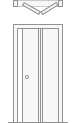 bi-fold interior door picture