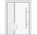 clear glass front door icon